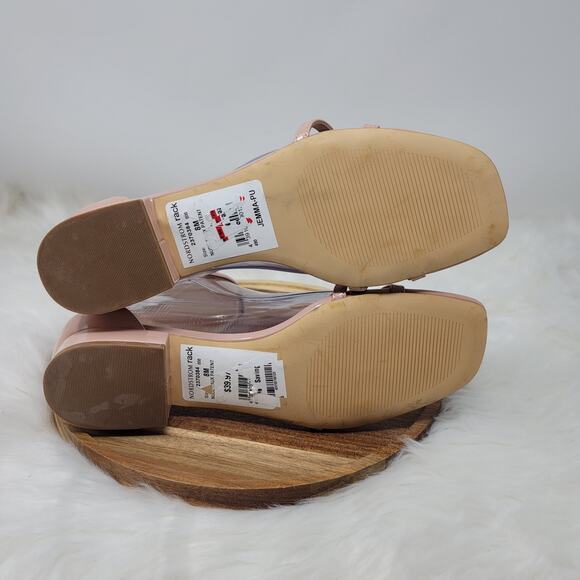 14th & Union Jemma Pink Summer Casual Sandal 1" Heels 8M New W/ Inperfections - Picture 7 of 8